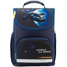 Рюкзак шкільний каркасний Kite Space trip K18-701M-1 темно-синій