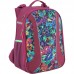 Рюкзак шкільний каркасний 703 Flowery K18-703M-2 бордовий