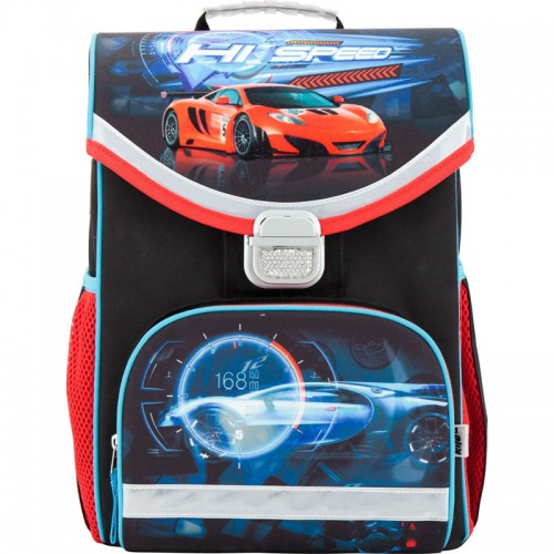 Рюкзак школьный каркасный KITE 529 Hi speed K17-529S-2 черный