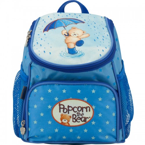 Рюкзак дошкольный KITE 535 Popcorn Bear-1 PO17-535XXS-1 голубой