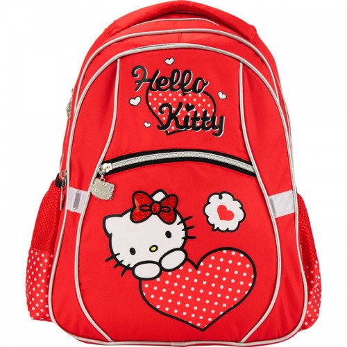 Рюкзак школьний KITE 523 Hello Kitty HK17-523S червоний