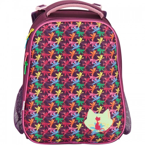 Рюкзак школьный каркасный KITE 531 Catsline K17-531M-1 фиолетовый
