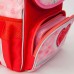 Рюкзак школьный каркасный KITE 501 Popcorn Bear-2 PO17-501S-2 красный