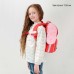Рюкзак школьный каркасный KITE 501 Popcorn Bear-2 PO17-501S-2 красный