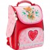 Рюкзак школьный каркасный KITE 501 Popcorn Bear-2 PO17-501S-2 красный