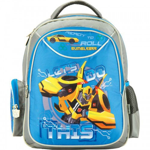 Рюкзак шкільний KITE 512 Transformers TF17-512S сірий