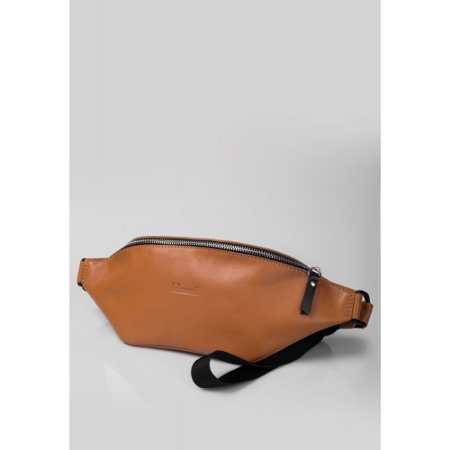 Сумка поясная Klasni Walk желтая К-01-08-11-3