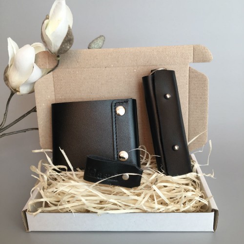 Подарочный набор Klasni Mini черный К-08-05-04-3