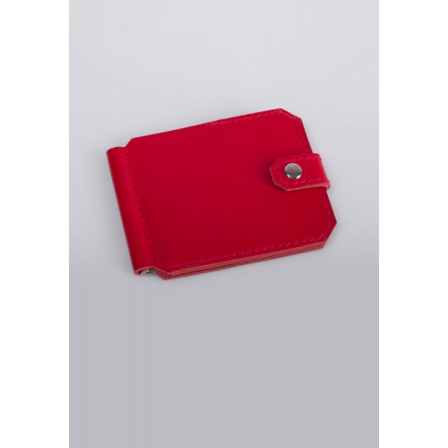 Гаманець затискач Klasni 0305 червоний K-03-05-01-3