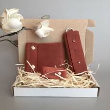 Подарочный набор Klasni Mini коричневый К-08-05-06-1