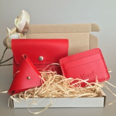 Подарочный набор Klasni Aconite красный N-9-R