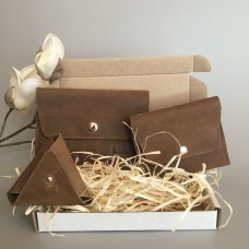 Подарочный набор Klasni Aconite оливка N-9-O