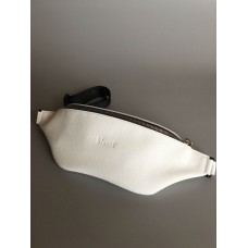 Сумка поясная Klasni Walk белая К-01-08-05-4