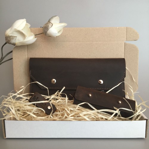 Подарочный набор Klasni Monarda орех N-1-DBr