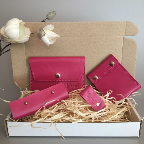 Подарочный набор Klasni Aconite розовый N-8-Р