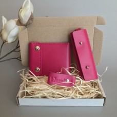 Подарочный набор Klasni Mini розовый К-08-05-10-3