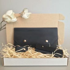 Подарунковий набір Klasni Monarda синій N-1-DB