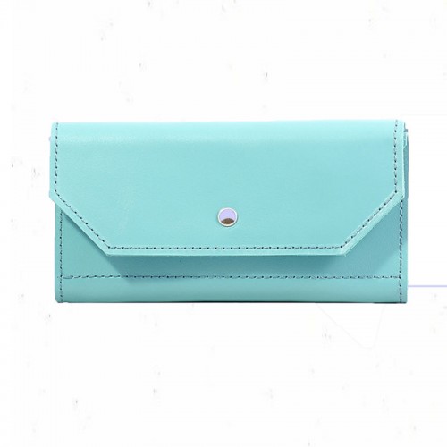 Портмоне для жінок Klasni K-03-01-08-3 блакитне