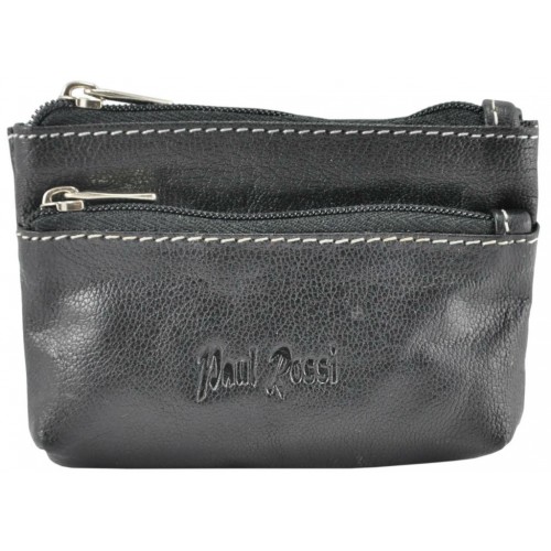 Шкіряна ключниця K4-GP чорна