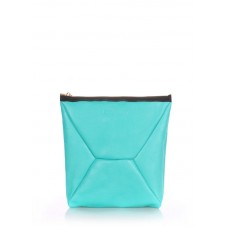 Косметичка-клатч POOLPARTY THE X бирюзовая