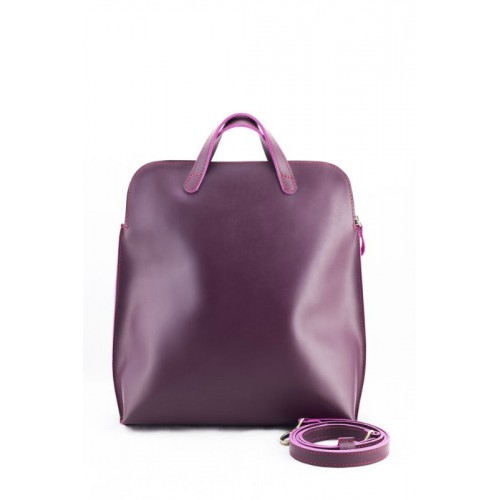 Женская кожаная сумка Ассистент бордо Кайзер