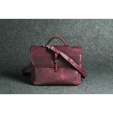 Жіноча шкіряна сумка Ліра Up бордовий