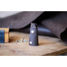 Шкіряна ключниця коричнева