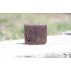 Чоловічий шкіряний гаманець "Лівий" коричневий