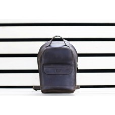 Шкіряний рюкзак "Куккі" коричневий