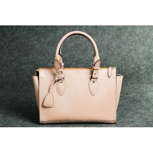 Женская кожаная сумка "Трина S" розовая кайзер