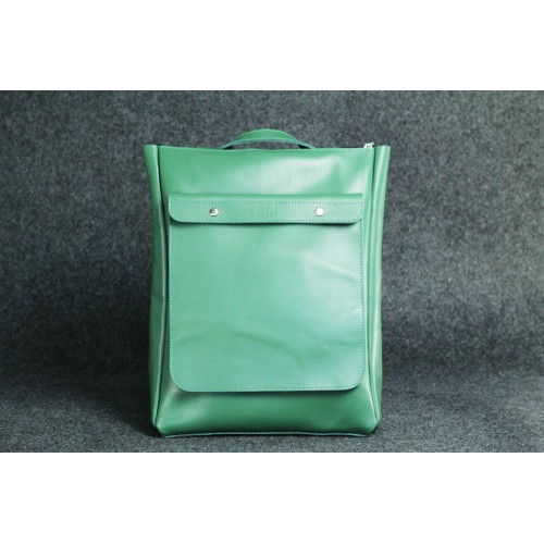 Шкіряний рюкзак "Хам" зелений