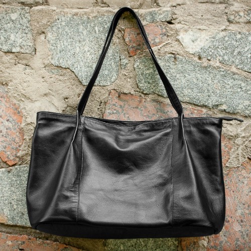 Сумка женская кожаная 90000 черная