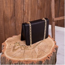 Сумка жіноча шкіряна 91353 чорна