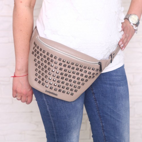 Сумка на пояс 91793 бежева
