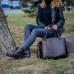 Сумка женская кожаная 90295 коричневая