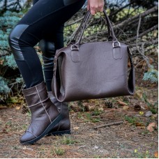 Сумка жіноча шкіряна 90295 коричнева