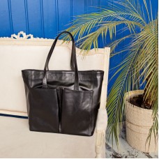 Сумка жіноча шкіряна 91414 чорна