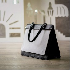 Сумка жіноча шкіряна 90404 чорна