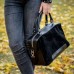 Сумка женская кожаная 90303 черная