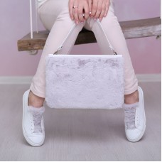 Сумка жіноча шкіряна 91738 сіра