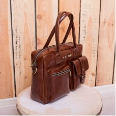 Сумка жіноча шкіряна 91422 руда