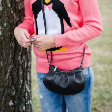 Сумка женская кожаная 91000 черная