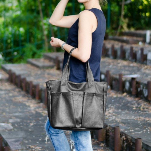 Сумка женская кожаная 91263 черная