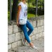 Сумка жіноча шкіряна 91242 сіра