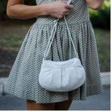 Сумка женская кожаная 91071 белая