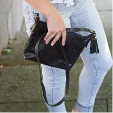 Сумка женская кожаная 90166 черная