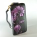 Женский кожаный кошелек с технологией RFid Bauhinia Purple черный