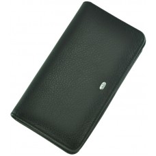 Шкіряний чоловічий гаманець ST M29 Black