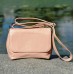 Кожаный женский клатч Cross пудра