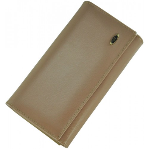 Кожаный женский кошелек ST BC46 Pink